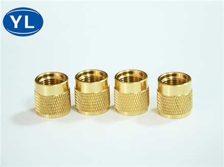 CNC turning hardware accessories - copper workpieces