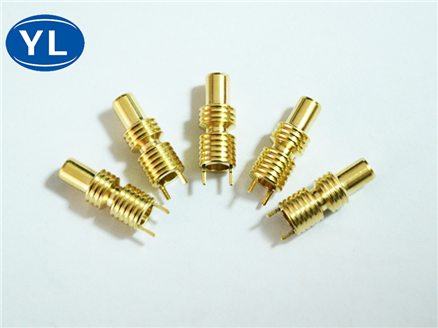 CNC milling composite parts - copper workpieces